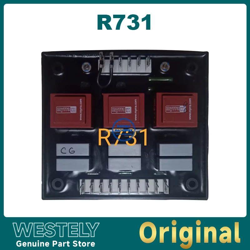 Genuine AVR R731 Leroy Somer Generator Parts Original R731 Automatic Voltage Regulator
Genuine AVR R731 Leroy Somer Generator Parts Original R731 Automatic Voltage Regulator