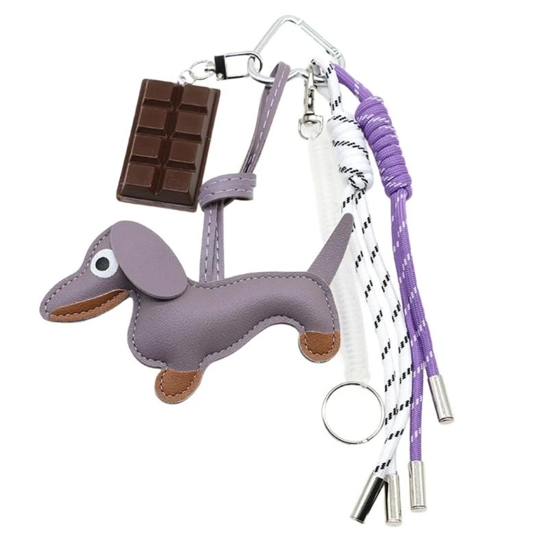 A3PE Sausage Dog Keychain Bag Charm Chocolate Keyring Hanging Ornaments Car Key Chain 
A3PE Sausage Dog Keychain Bag Charm Chocolate Keyring Hanging Ornaments Car Key Chain