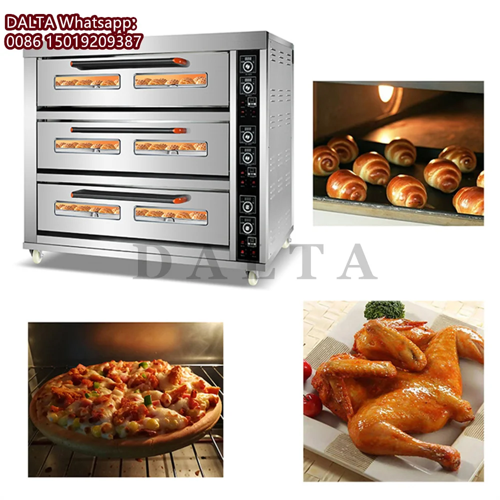 3 Decks Electric Oven Machine Home Bread Cake Baking Oven Pizza Bread Commercial
3 Decks Electric Oven Machine Home Bread Cake Baking Oven Pizza Bread Commercial