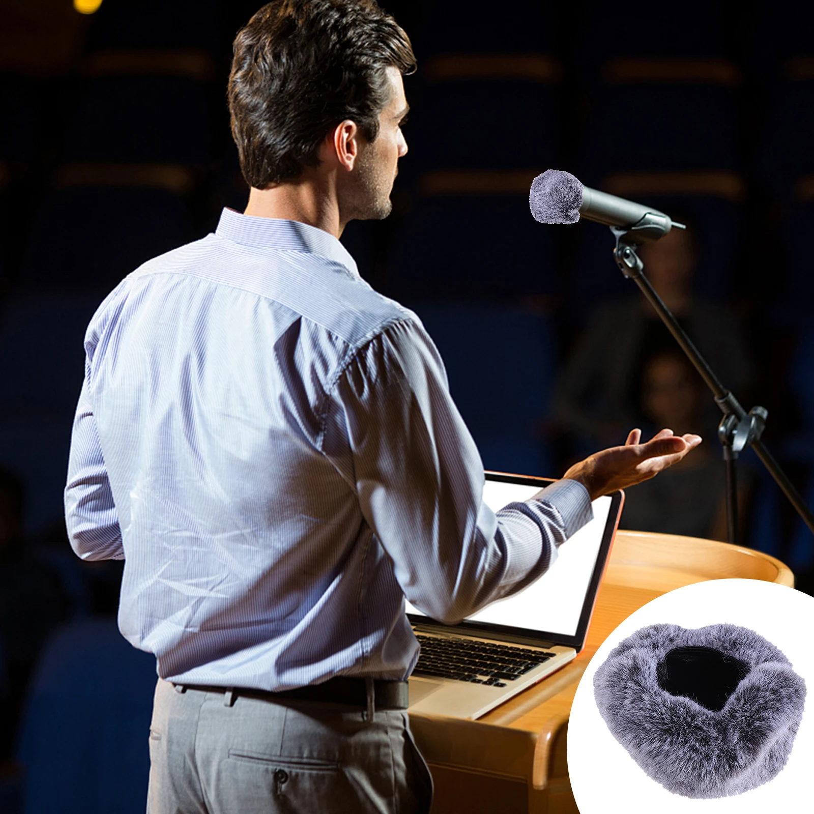 ry Microphone Windscreen Cover For Lavalier Mic Noise Reduction Anti-Slip Elastic Fit Compatible Karaoke Voice Tube
ry Microphone Windscreen Cover For Lavalier Mic Noise Reduction Anti-Slip Elastic Fit Compatible Karaoke Voice Tube