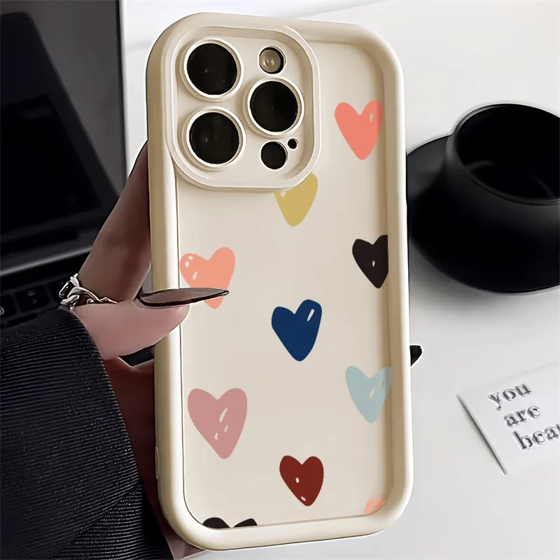 Liquid Silicone Shockproof Case For iPhone 16 Pro Max Case iPhone 16 13 14 15 11 12 XS Max X XR 7 8 Plus SE2020 Love Heart Cover
Liquid Silicone Shockproof Case For iPhone 16 Pro Max Case iPhone 16 13 14 15 11 12 XS Max X XR 7 8 Plus SE2020 Love Heart Cover