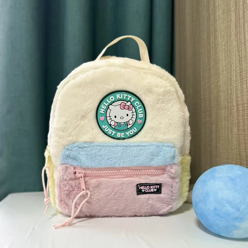 2025 Plush Backpack Hello Kitty New Cute Schoolbag Travel Style Travel Take Pictures Backpack Light Schoolbag Gifts
2025 Plush Backpack Hello Kitty New Cute Schoolbag Travel Style Travel Take Pictures Backpack Light Schoolbag Gifts