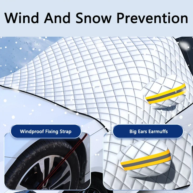 Car Front Windshield Snow Cover Magnetic Winter Protector Anti Frost Ice Shield Sun Shade Visor for Most Vehicles Car Accessorie
Car Front Windshield Snow Cover Magnetic Winter Protector Anti Frost Ice Shield Sun Shade Visor for Most Vehicles Car Accessorie
