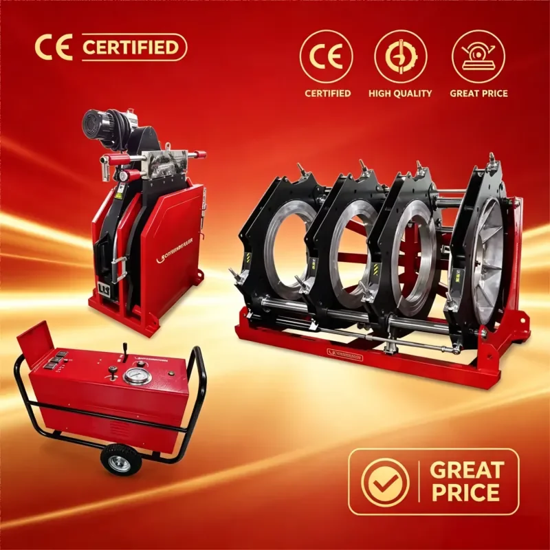 280-450mm CE Certified Hydraulic Butt Fusion Welding Machine, 380V HDPE Pipe Welding Equipment for Large Diameter PE Pipeline
280-450mm CE Certified Hydraulic Butt Fusion Welding Machine, 380V HDPE Pipe Welding Equipment for Large Diameter PE Pipeline