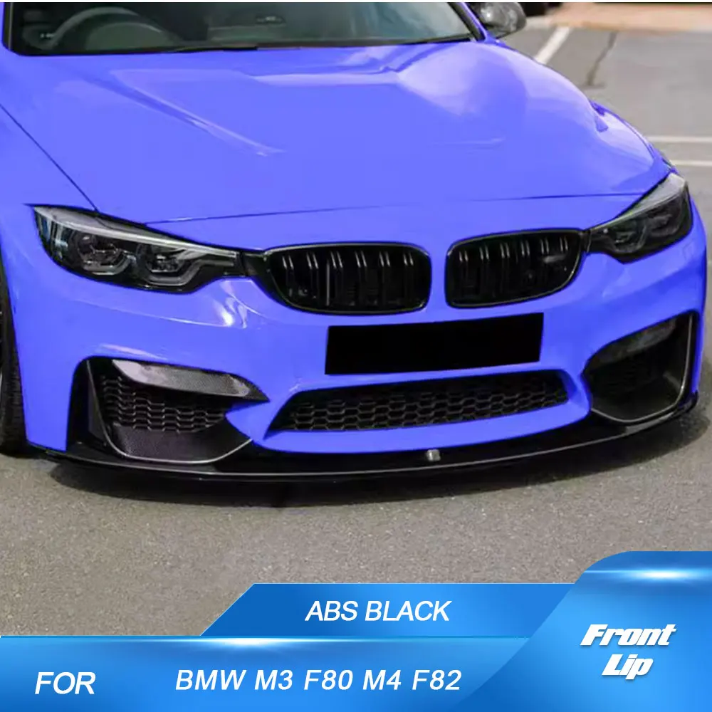 ABS Black Car Lower Front Bmuper Lip Spoiler for BMW M3 F80 M4 F82 2014-2020 Front Lip Body Kits
ABS Black Car Lower Front Bmuper Lip Spoiler for BMW M3 F80 M4 F82 2014-2020 Front Lip Body Kits