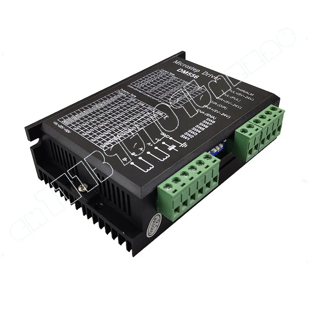 DM556 Digital Stepper Motor Driver 2 Phase 5.6A for 57 86 Stepper Motor Controller
DM556 Digital Stepper Motor Driver 2 Phase 5.6A for 57 86 Stepper Motor Controller