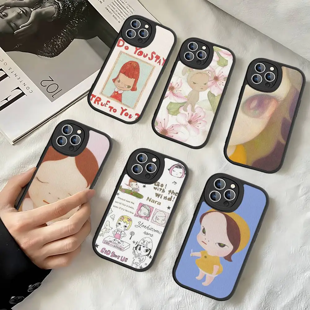 Artist Yoshitomo Nara Leather Phone Case For IPhone 16 16e 15 14 13 12 11 Pro Max Plus Mini Cover
Artist Yoshitomo Nara Leather Phone Case For IPhone 16 16e 15 14 13 12 11 Pro Max Plus Mini Cover
