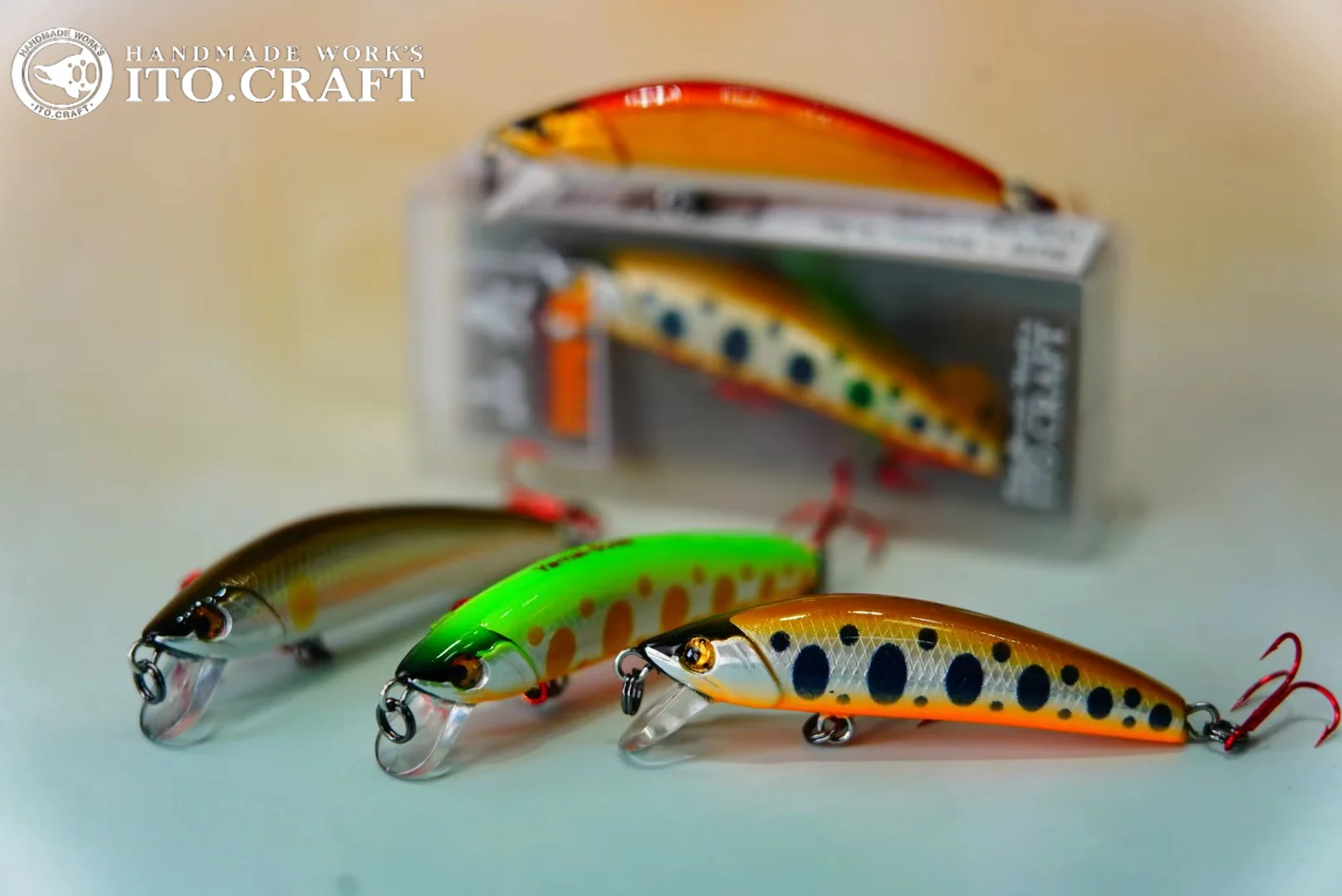 Japan ITO CRAFT Ito, Shimi, Yamaichi 50S Stream Bait Trout, Tilt Mouth Lure Bait Submerged Mino
Japan ITO CRAFT Ito, Shimi, Yamaichi 50S Stream Bait Trout, Tilt Mouth Lure Bait Submerged Mino