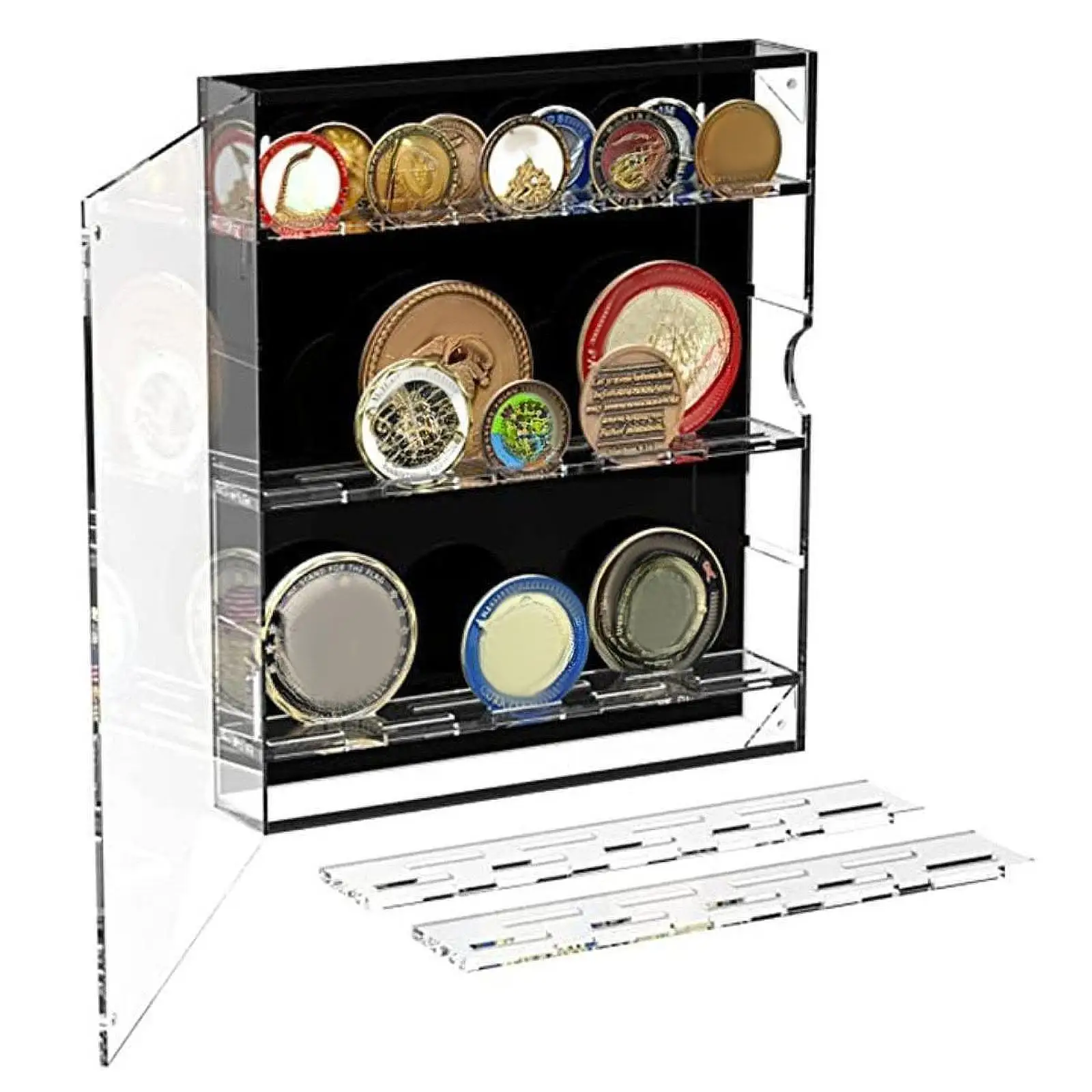 Acrylic Specie Storage Display Box, Shadow Box for Medals And Brooches
Acrylic Specie Storage Display Box, Shadow Box for Medals And Brooches