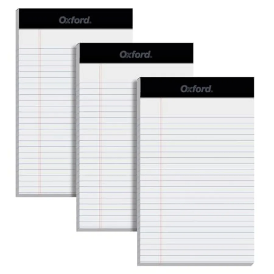 5 x 8 Inch Legal Pads 3 Pack Narrow Ruled on Both Sides White Lined Paper 50 Perforated Sheets Per Writing Pad Proudly Made in
5 x 8 Inch Legal Pads 3 Pack Narrow Ruled on Both Sides White Lined Paper 50 Perforated Sheets Per Writing Pad Proudly Made in