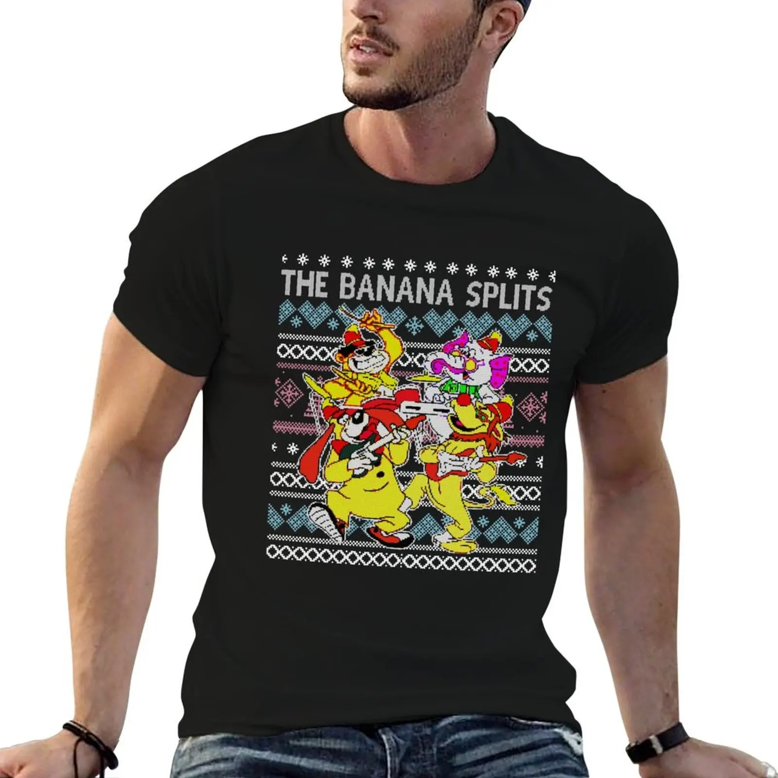The Banana Splits Tv Show Christmas Art T-Shirt cotton t shirts man 100% t shirts for man slim fit T-Shirt 
The Banana Splits Tv Show Christmas Art T-Shirt cotton t shirts man 100% t shirts for man slim fit T-Shirt