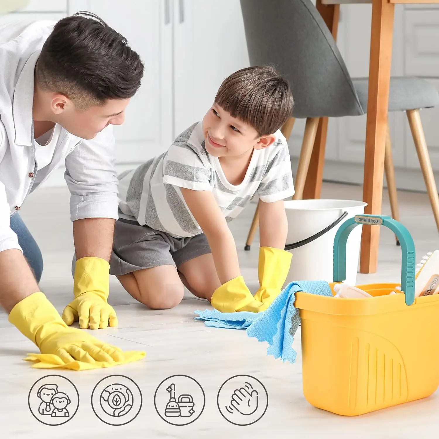 Kids Pretend Play Cleaner Tools Pretend Play Housekeeping Kids Cleaning Toys Set
Kids Pretend Play Cleaner Tools Pretend Play Housekeeping Kids Cleaning Toys Set