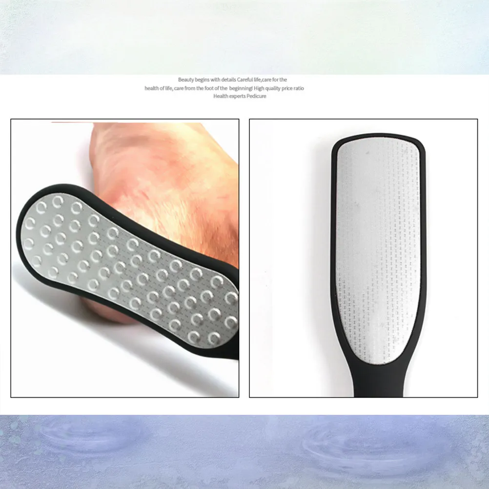 Stainless Steel ABS Foot File Exfoliating Scrub File for Calluses Dead Skin Removal Smooth Feet Pedicure Care Accessory
Stainless Steel ABS Foot File Exfoliating Scrub File for Calluses Dead Skin Removal Smooth Feet Pedicure Care Accessory