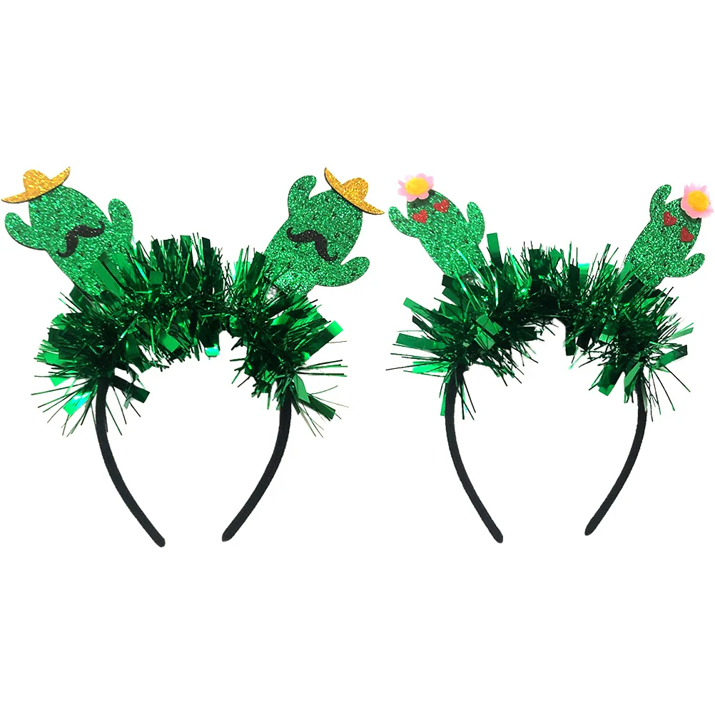 2Pcs Cactus Hair Hoops Green Headband Costume Party Props Creative Cosplay Hair Accessories Performance Decoration
2Pcs Cactus Hair Hoops Green Headband Costume Party Props Creative Cosplay Hair Accessories Performance Decoration