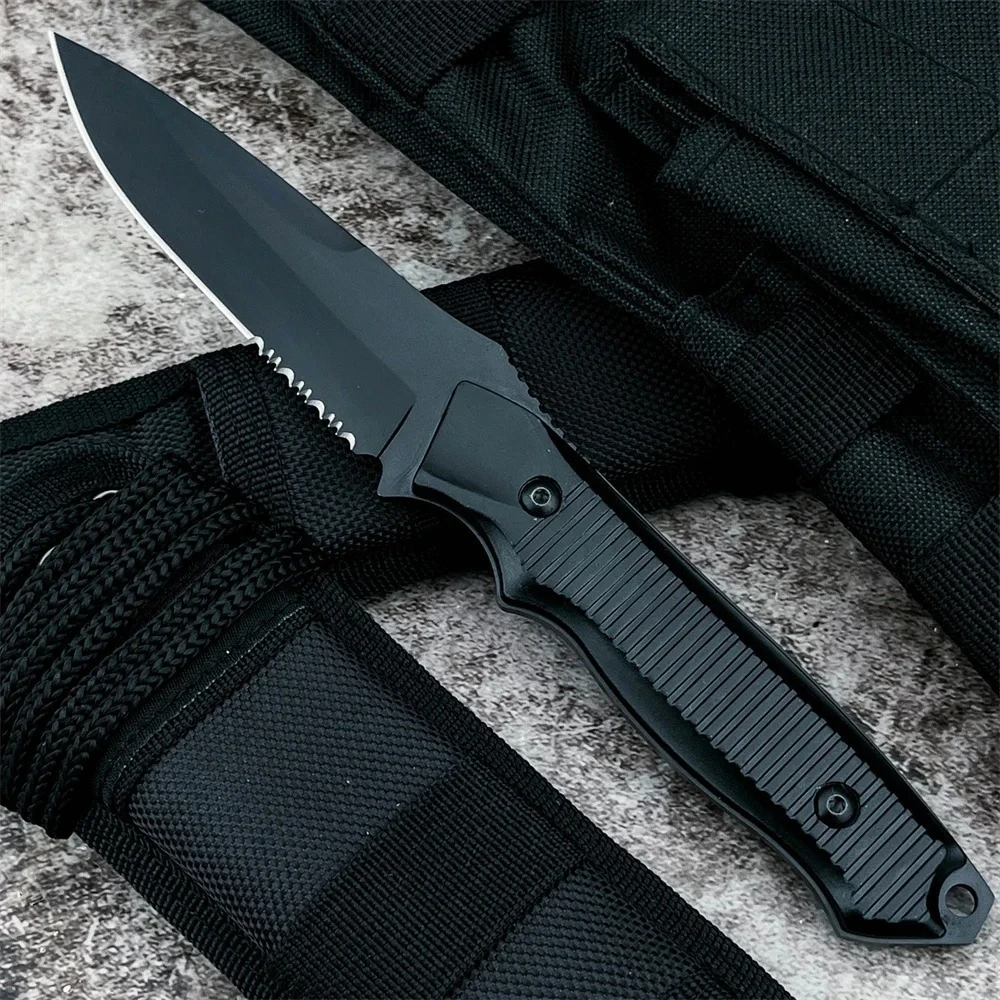 Тактический нож BM 140BK с фиксированным клинком, зубчатым лезвием и алюминиевой рукоятью для кемпинга, EDC, военных задач, прямой клинок
Тактический нож BM 140BK с фиксированным клинком, зубчатым лезвием и алюминиевой рукоятью для кемпинга, EDC, военных задач, прямой клинок