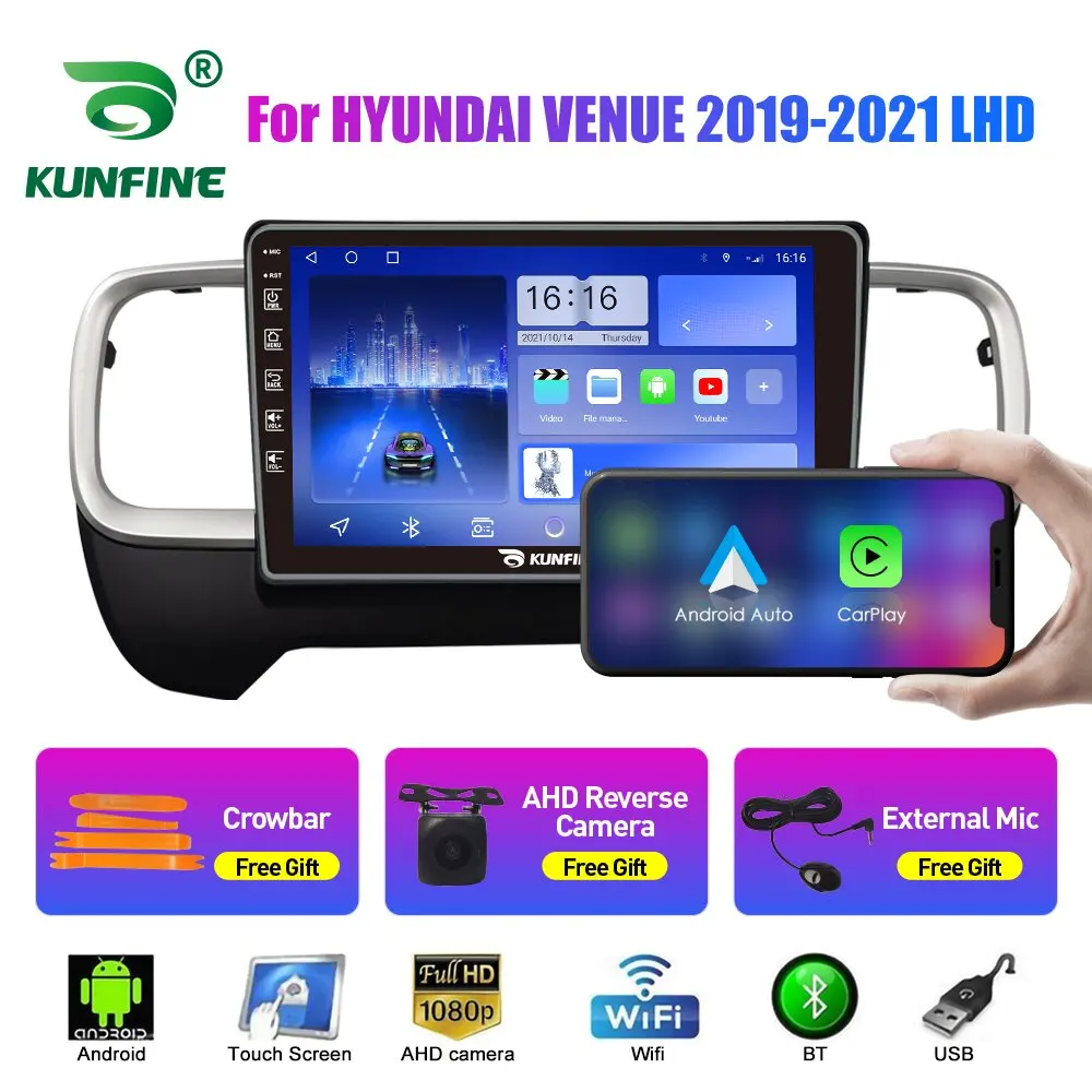 10.33'' Car Radio For HYUNDAI VENUE 2019-2021 2Din Android Stereo DVD GPS Navigation Video Player Multimedia Carplay Android Aut
10.33'' Car Radio For HYUNDAI VENUE 2019-2021 2Din Android Stereo DVD GPS Navigation Video Player Multimedia Carplay Android Aut