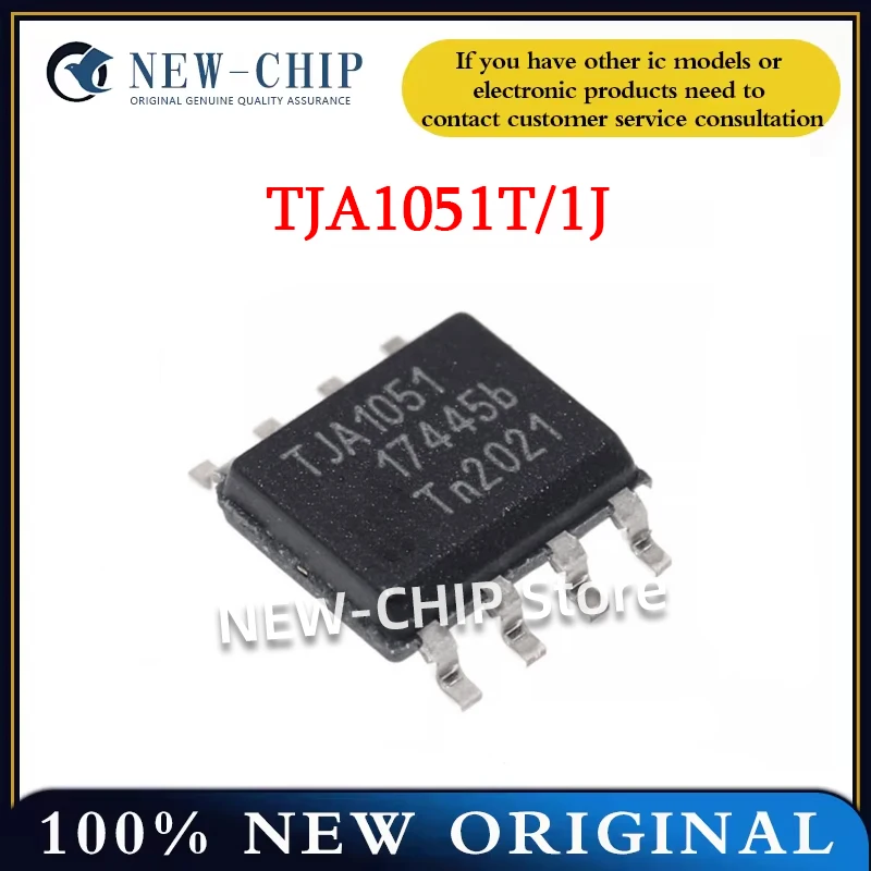5 шт.-100 шт./лот TJA1051T/1J SOP-8 высокоскоростной чип приемопередатчика CAN новый оригинальный TJA1051
5 шт.-100 шт./лот TJA1051T/1J SOP-8 высокоскоростной чип приемопередатчика CAN новый оригинальный TJA1051