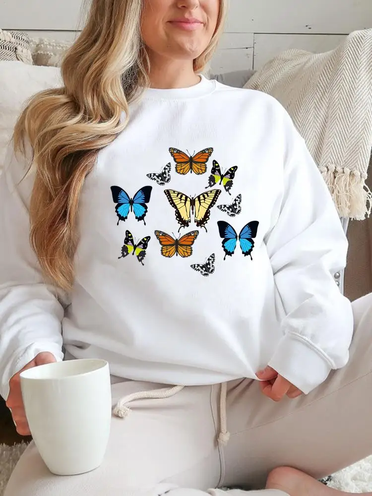 Butterfly Style 90s Cute Autumn Spring Fall Women Female Casual Clothes Graphic Pullovers Fashion Aesthetic Sweatshirts
Butterfly Style 90s Cute Autumn Spring Fall Women Female Casual Clothes Graphic Pullovers Fashion Aesthetic Sweatshirts