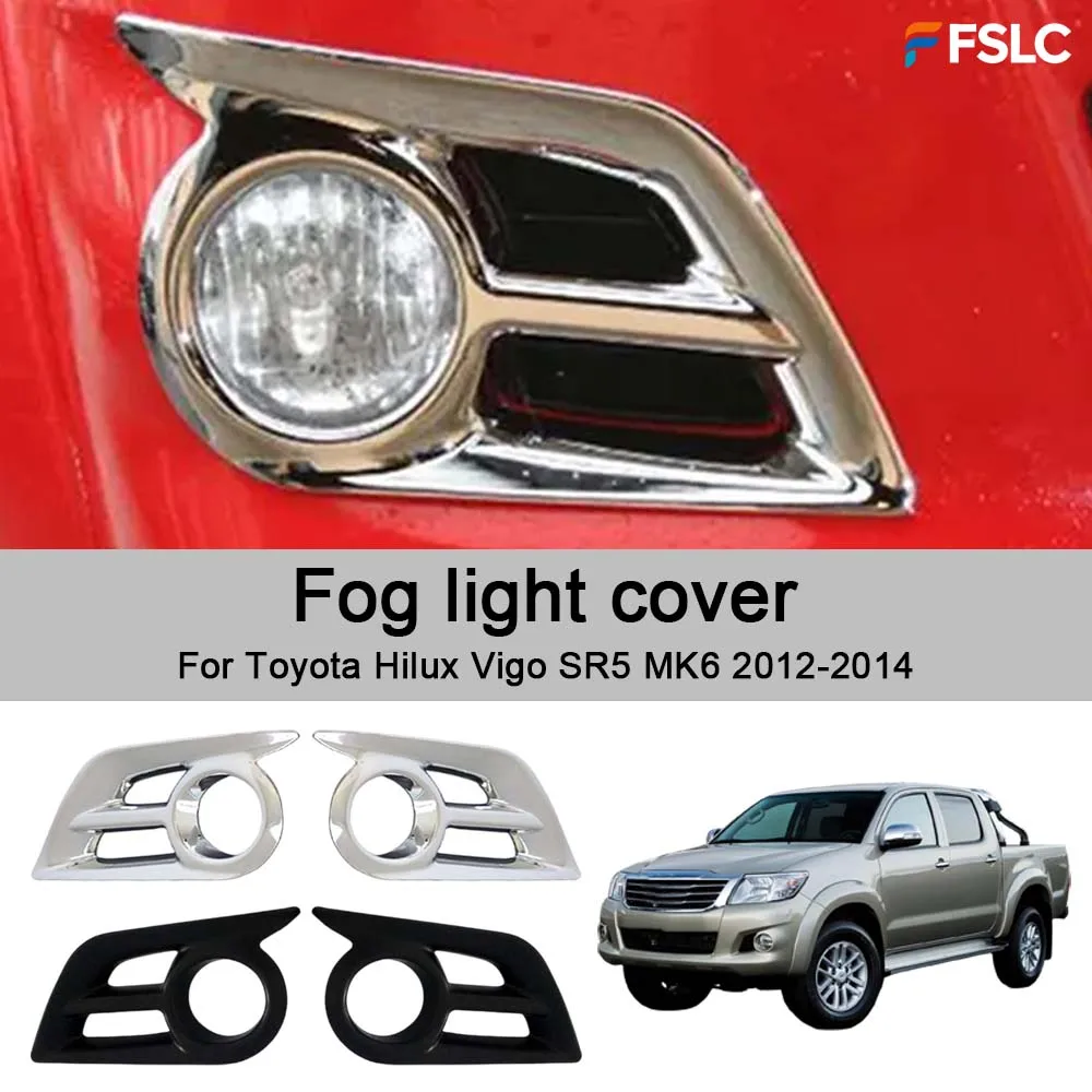 Cars Accessories Fog light cover For Toyota Hilux Vigo SR5 MK6 2012-2014 Car Decoration Styling Upgrade Modify A Car
Cars Accessories Fog light cover For Toyota Hilux Vigo SR5 MK6 2012-2014 Car Decoration Styling Upgrade Modify A Car