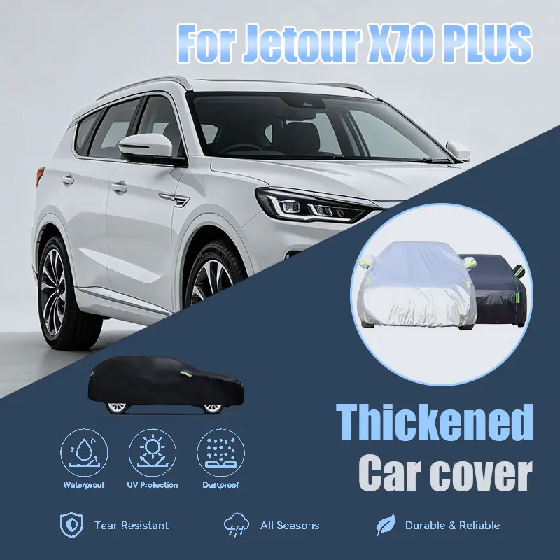 For Jetour X70 PLUS Full Car Cover Reflective Strips Waterproof Snowproof Dustproof UV Protection Outdoor Auto Accessories
For Jetour X70 PLUS Full Car Cover Reflective Strips Waterproof Snowproof Dustproof UV Protection Outdoor Auto Accessories