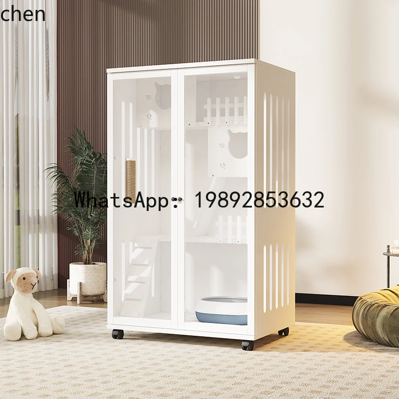 cat cage solid wood villa cat house household indoor house cat nest cabinet
cat cage solid wood villa cat house household indoor house cat nest cabinet