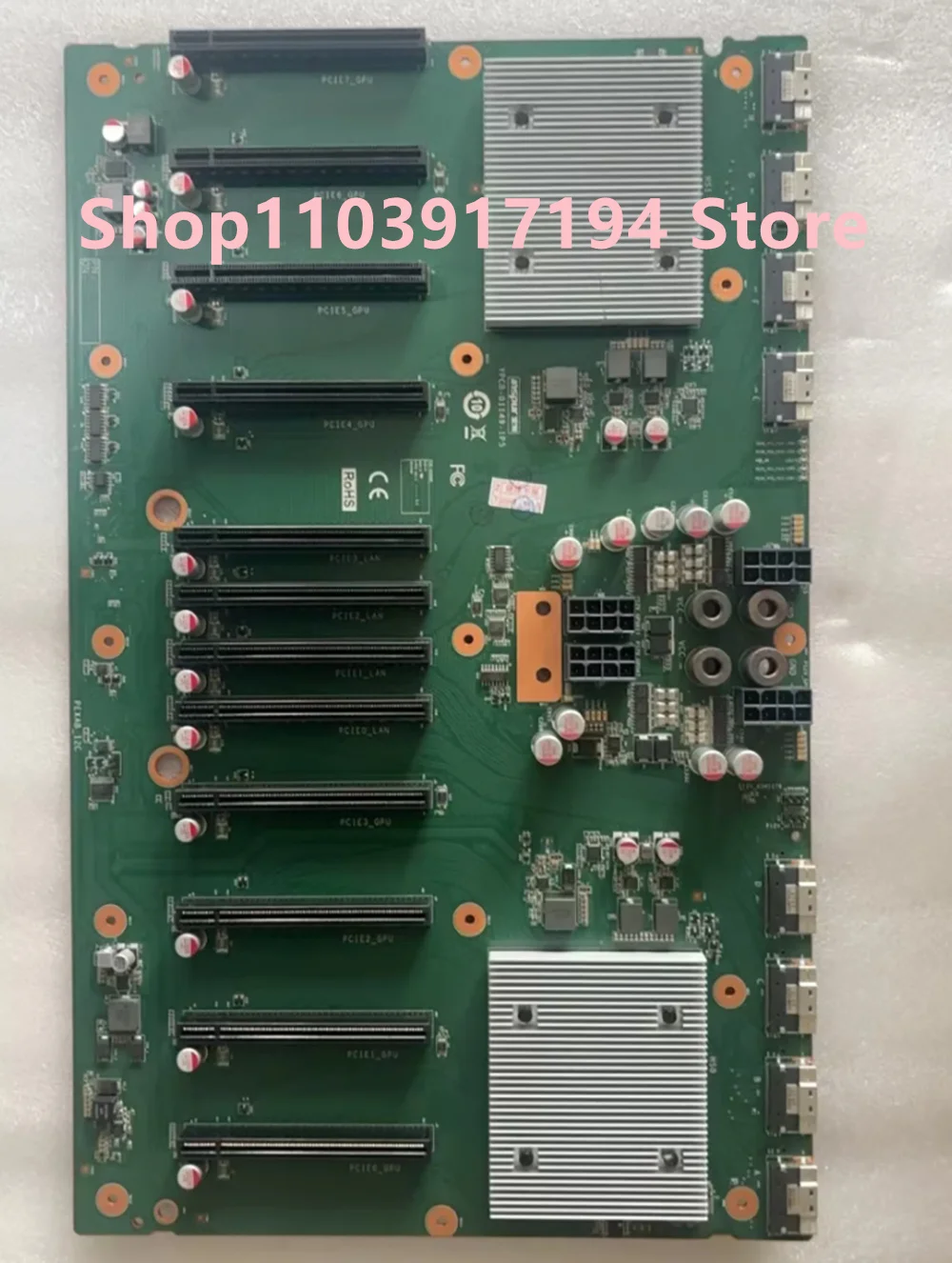 Для Inspur YPCB-01149-1p5 NF5468M5 плата графического процессора 8-карточная распределительная плата графического процессора
Для Inspur YPCB-01149-1p5 NF5468M5 плата графического процессора 8-карточная распределительная плата графического процессора