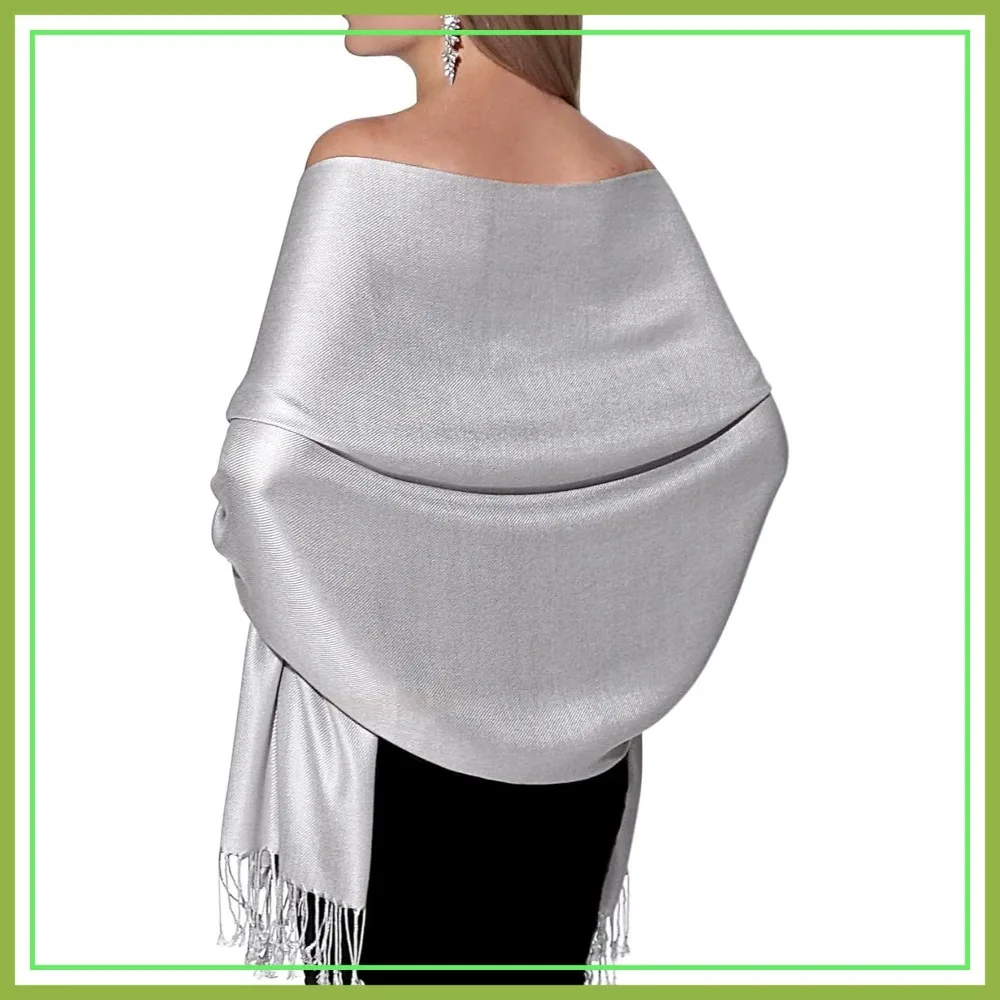 Elegant Pashmina Shawls and Wraps for Evening Dresses, Large Soft Wedding Shawl
Elegant Pashmina Shawls and Wraps for Evening Dresses, Large Soft Wedding Shawl