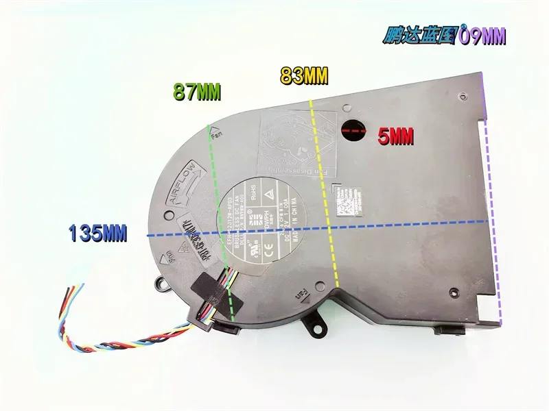 aa EFH-12J12W-AP03 115X 1200 large air volume PWM car seat 14CM chassis blower turbine
aa EFH-12J12W-AP03 115X 1200 large air volume PWM car seat 14CM chassis blower turbine