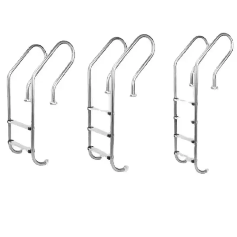 Non-Slip SS304 Stainless Steel Pool Ladder With Solid Steps, Suitable For Above Ground Swimming Pool Installation
Non-Slip SS304 Stainless Steel Pool Ladder With Solid Steps, Suitable For Above Ground Swimming Pool Installation