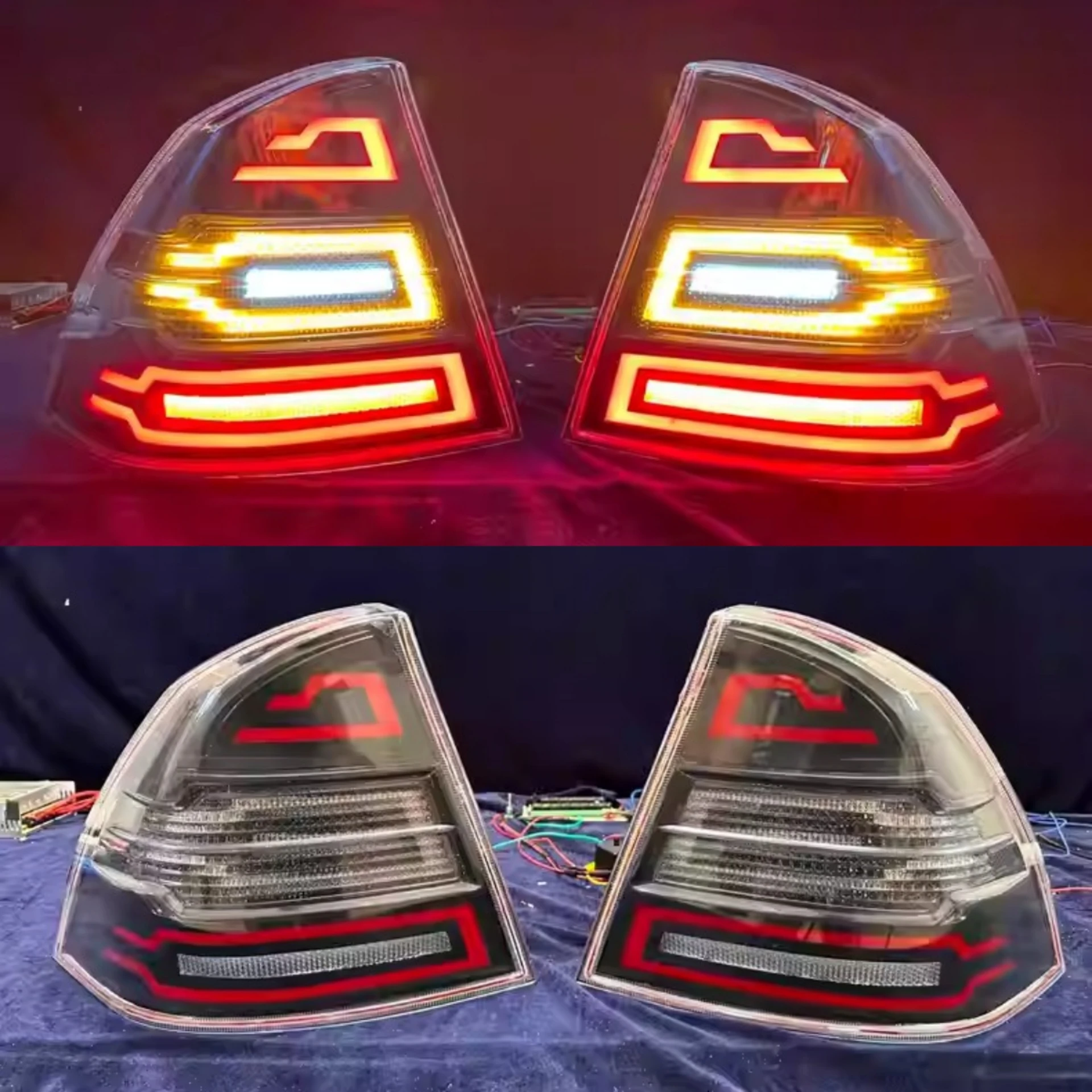 Car Taillight Assembly for Ford Focus 2009-2013 Modified Customized Rear Lamp Brake Light with Turn Signal
Car Taillight Assembly for Ford Focus 2009-2013 Modified Customized Rear Lamp Brake Light with Turn Signal