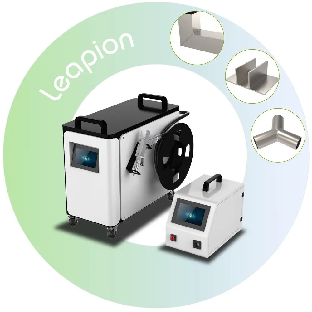 Leapion Laser Welding Machine for Battery 1kw 2kw Mini Laser Welder Air Cooled Laser Welding Machine
Leapion Laser Welding Machine for Battery 1kw 2kw Mini Laser Welder Air Cooled Laser Welding Machine