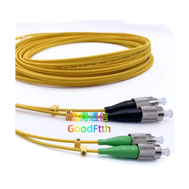 Patch Cord FC/APC-FC/UPC FC/UPC-FC/APC SM G652D G657A1 G657A2 Duplex Cable GoodFtth
Patch Cord FC/APC-FC/UPC FC/UPC-FC/APC SM G652D G657A1 G657A2 Duplex Cable GoodFtth