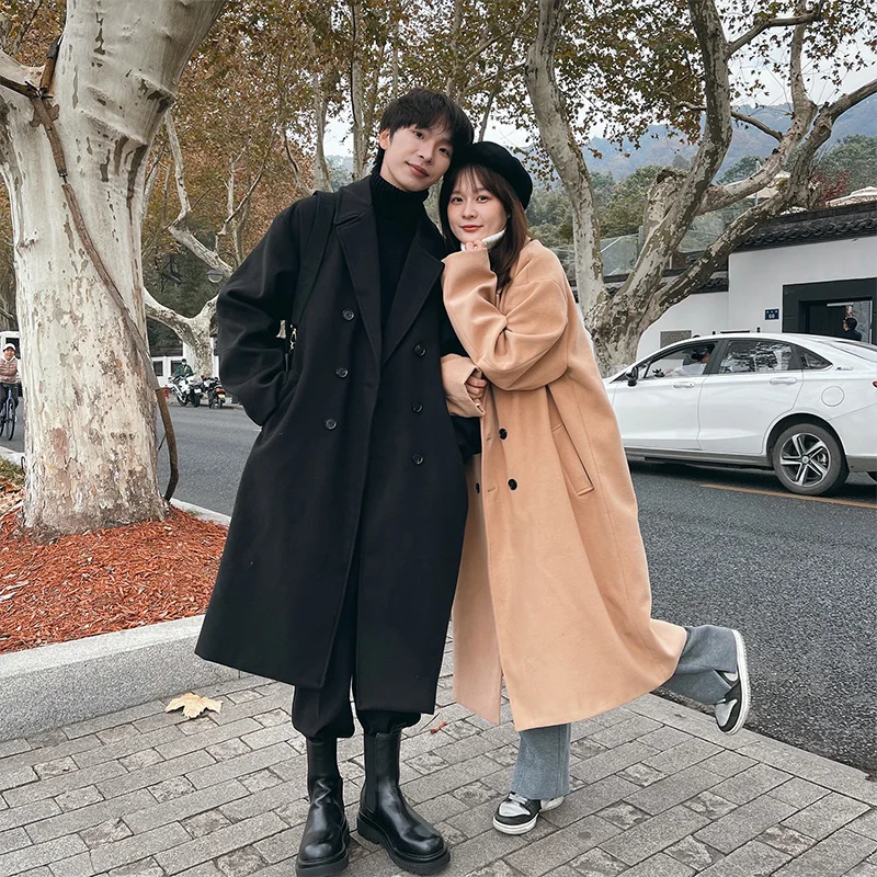 Корейское утепленное мужское шерстяное пальто Sle Thiened: осенне-зимняя парная модель, модный бренд, высококачественный костюмный плащ-ветровка средней длины
Корейское утепленное мужское шерстяное пальто Sle Thiened: осенне-зимняя парная модель, модный бренд, высококачественный костюмный плащ-ветровка средней длины