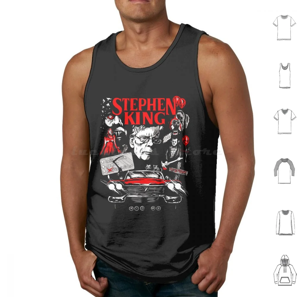 The King Classic Tank Tops Vest Sleeveless Stephen King Cult Classic Goblin King Classic Retro Vintage Movie Music King Horror
The King Classic Tank Tops Vest Sleeveless Stephen King Cult Classic Goblin King Classic Retro Vintage Movie Music King Horror