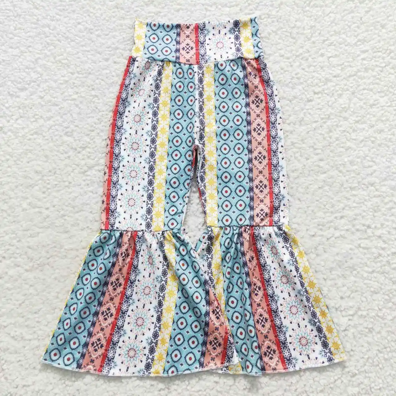 Wholesale Baby Girl Floral Vintage Geometric Pattern Children Clothes Kids Infant Long Bell Bottom Pants Toddler Spring Fall
Wholesale Baby Girl Floral Vintage Geometric Pattern Children Clothes Kids Infant Long Bell Bottom Pants Toddler Spring Fall