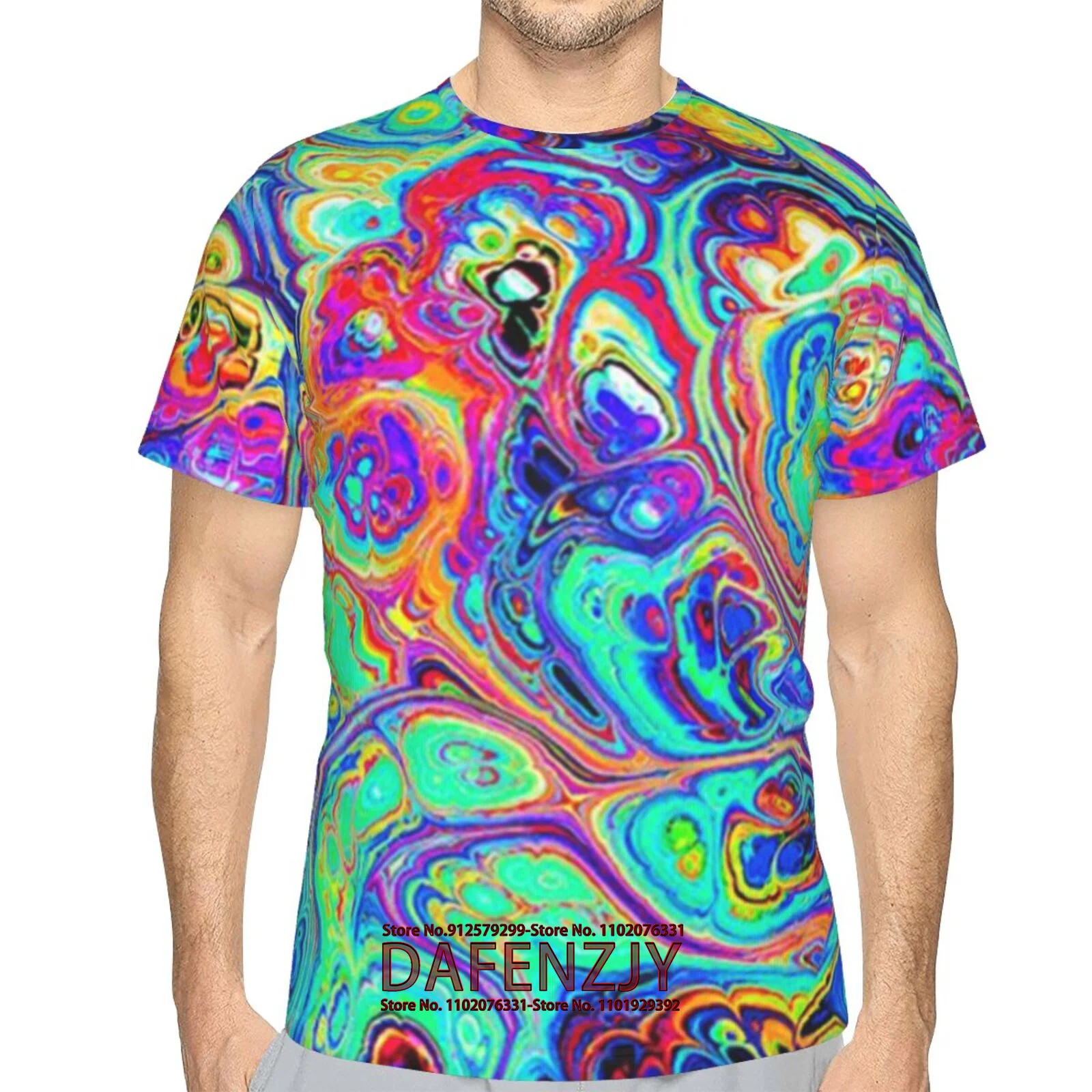 Men's 3d Abstract Print Mens Short-Sleeved Tops Summer Street Fashion T-Shirt for Men Casual Tees Oversized Clothing
Men's 3d Abstract Print Mens Short-Sleeved Tops Summer Street Fashion T-Shirt for Men Casual Tees Oversized Clothing