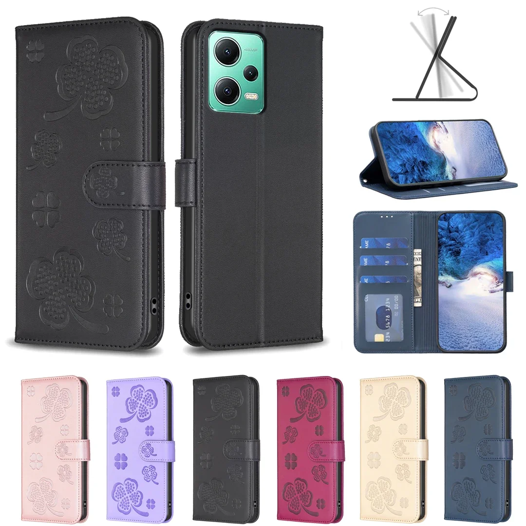 Clover Leather Case Anti-fall case Flip Wallet phone Case For Xiaomi Redmi9C/10A/A1/A2/A3/K60 POCO C31 PLUS NOTE11/12/13 4G/5G
Clover Leather Case Anti-fall case Flip Wallet phone Case For Xiaomi Redmi9C/10A/A1/A2/A3/K60 POCO C31 PLUS NOTE11/12/13 4G/5G