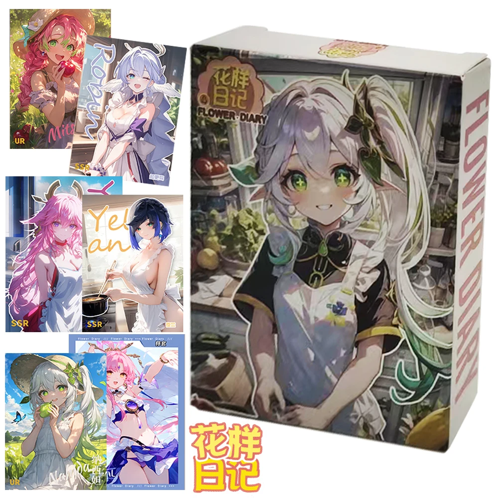 Flower Diary Collection Card For Children Goddess Story Seductive And Lovely Girl Kafka Furina Limited Game Card Christmas Gifts
Flower Diary Collection Card For Children Goddess Story Seductive And Lovely Girl Kafka Furina Limited Game Card Christmas Gifts