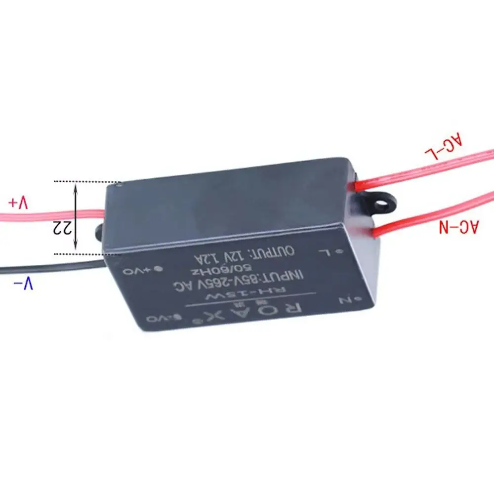 AC/DC to DC Step-Down Power Supply Module AC85-220V to DC 5V 6V 9V 12V 15V 24V 36V Mini Buck Convert AC-DC Regulator Module
AC/DC to DC Step-Down Power Supply Module AC85-220V to DC 5V 6V 9V 12V 15V 24V 36V Mini Buck Convert AC-DC Regulator Module