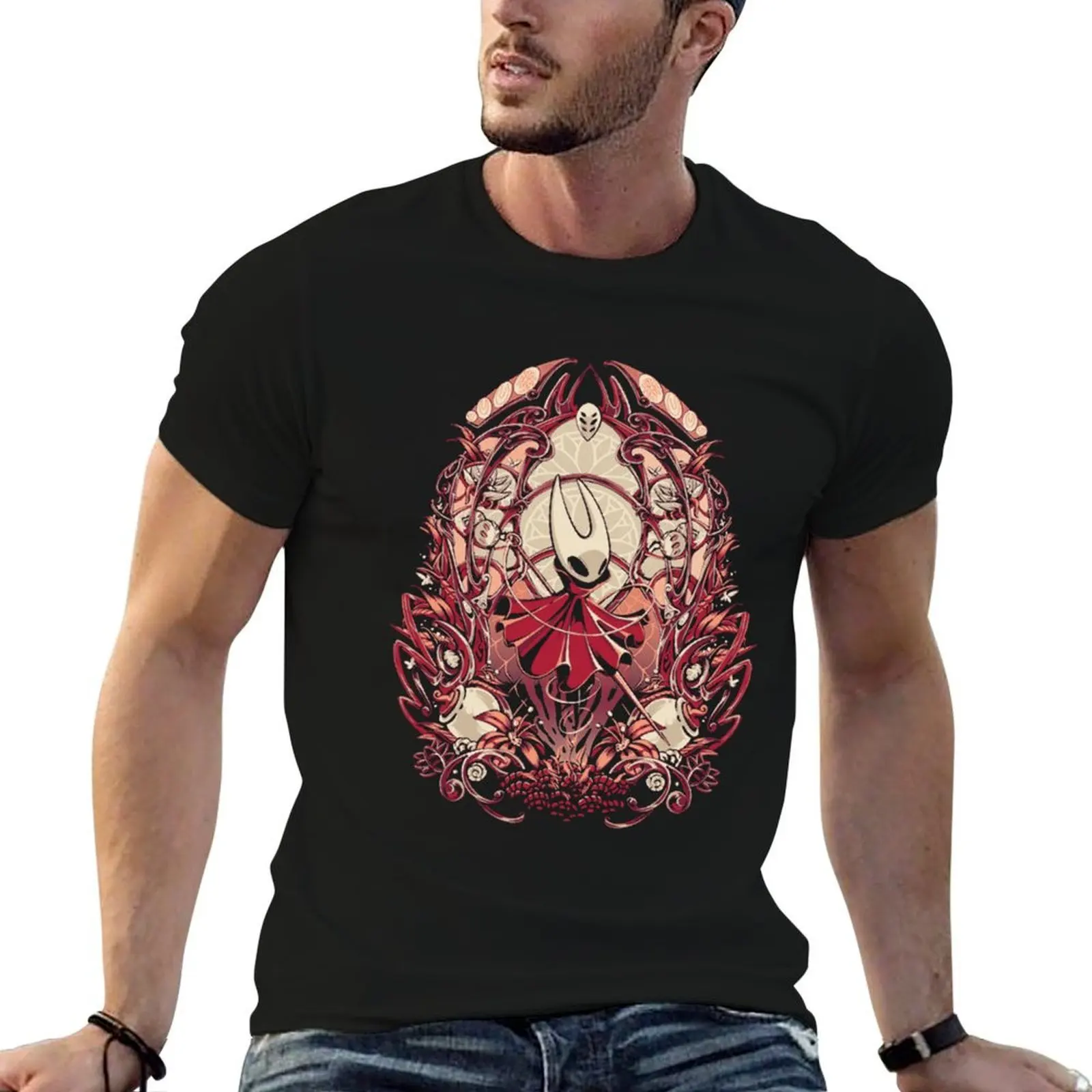 Hollow Knight Silksong T-Shirt t shirt for man 100 percent cotton anime tshirt printed t shirts for man T-shirt
Hollow Knight Silksong T-Shirt t shirt for man 100 percent cotton anime tshirt printed t shirts for man T-shirt