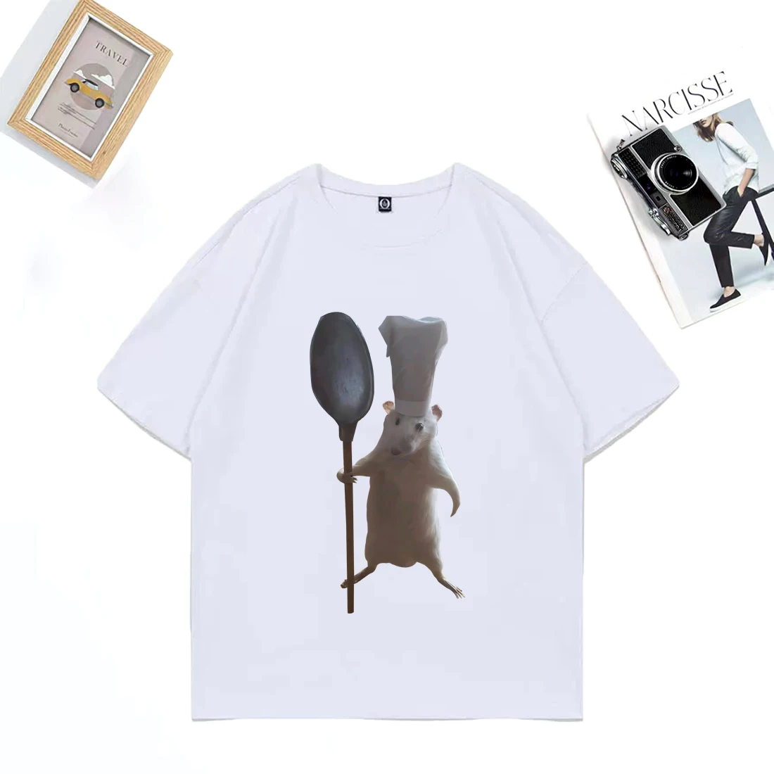 Funny Kitchen rat Meme T Shirt Men Women's vintage Clothing Fashion Short Sleeve T-shirts Summer Casual Cotton O-Neck Tee Shirt
Funny Kitchen rat Meme T Shirt Men Women's vintage Clothing Fashion Short Sleeve T-shirts Summer Casual Cotton O-Neck Tee Shirt