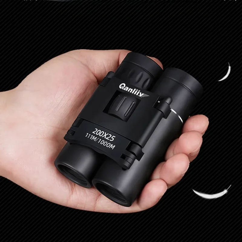 Portable High-definition Hunting Binoculars 200X25 High-definition Folding Binoculars BAK4 FMC Optical Mini Binoculars
Portable High-definition Hunting Binoculars 200X25 High-definition Folding Binoculars BAK4 FMC Optical Mini Binoculars