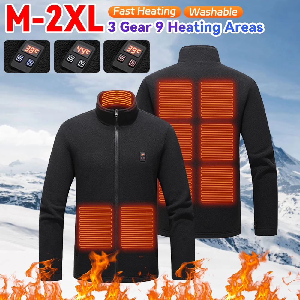 Умная куртка с подогревом на 9 зонах, USB-зарядка, утепленная, с 3 режимами температуры, на молнии, для мужчин и женщин
Умная куртка с подогревом на 9 зонах, USB-зарядка, утепленная, с 3 режимами температуры, на молнии, для мужчин и женщин