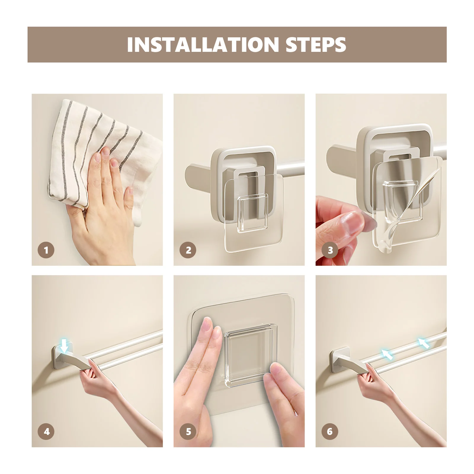 No Drilling Mounted Bathroom Towel Holder Space Aluminum Kitchen Towel Bar Sturdy Long Lasting Easy Install Suitable
No Drilling Mounted Bathroom Towel Holder Space Aluminum Kitchen Towel Bar Sturdy Long Lasting Easy Install Suitable