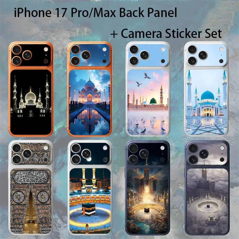 Holy Mosque Makkah For iPhone 17Pro/ProMax Battry Back Cover with Camera Decal Skin Rear Protective Sticker Film
Holy Mosque Makkah For iPhone 17Pro/ProMax Battry Back Cover with Camera Decal Skin Rear Protective Sticker Film