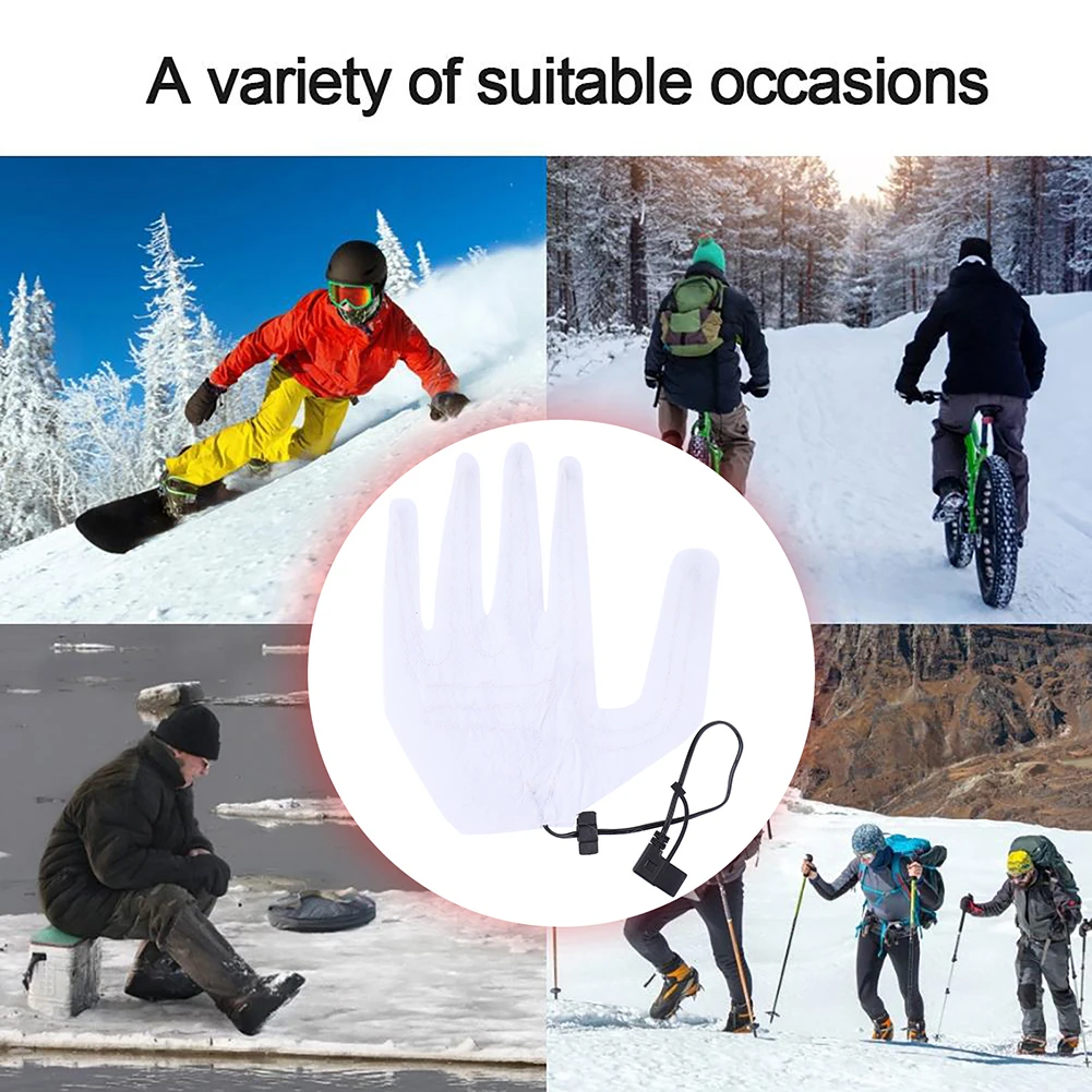 Грелка для рук, рождественский подарок, USB-подогреватель для перчаток, зимние теплые перчатки с пятью пальцами, грелка, термоперчатки, нагревательный лист 
Грелка для рук, рождественский подарок, USB-подогреватель для перчаток, зимние теплые перчатки с пятью пальцами, грелка, термоперчатки, нагревательный лист