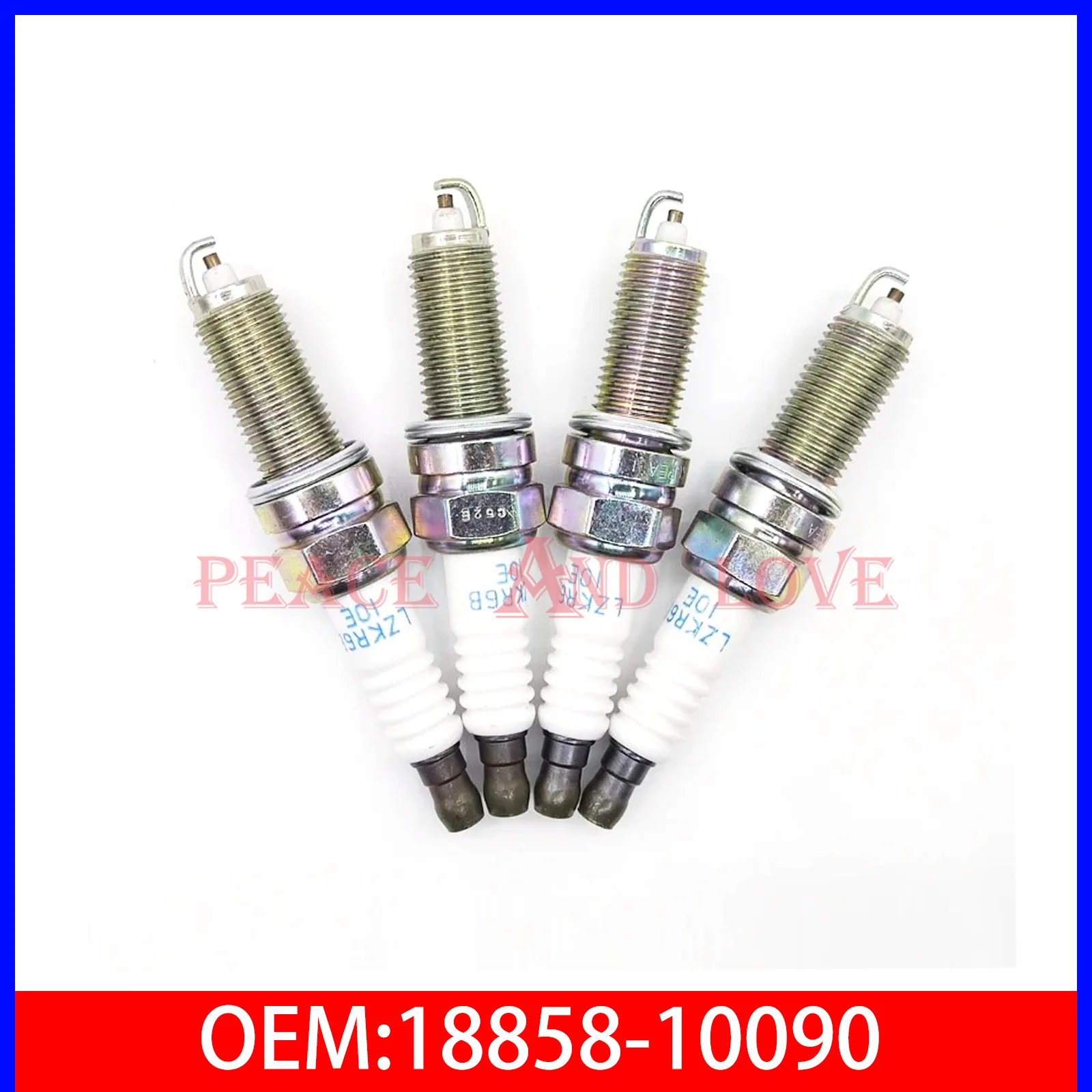 4pcs 18858-10090 LZKR6B10E Spark Plug For Hyundai I30 Kia Rio 2012 2017 Elantra 18858 10090 LZKR6B-10E 1885810090
4pcs 18858-10090 LZKR6B10E Spark Plug For Hyundai I30 Kia Rio 2012 2017 Elantra 18858 10090 LZKR6B-10E 1885810090