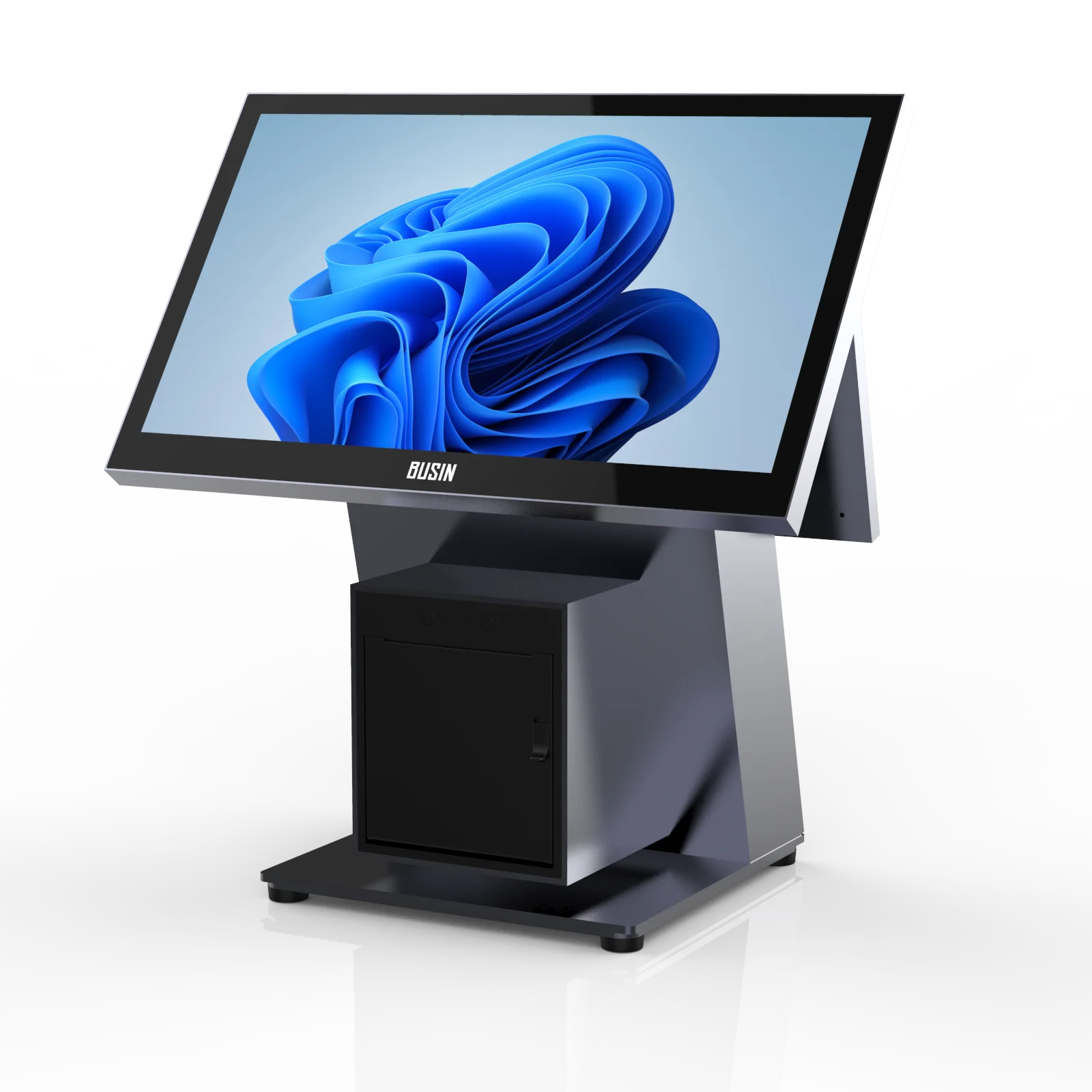 BUSIN Windows All-in-one POS System Cash Register Dual Screen Cash Terminal Built-in Printer Intel I3/I5 4GB DDR3L 64G SSD
BUSIN Windows All-in-one POS System Cash Register Dual Screen Cash Terminal Built-in Printer Intel I3/I5 4GB DDR3L 64G SSD