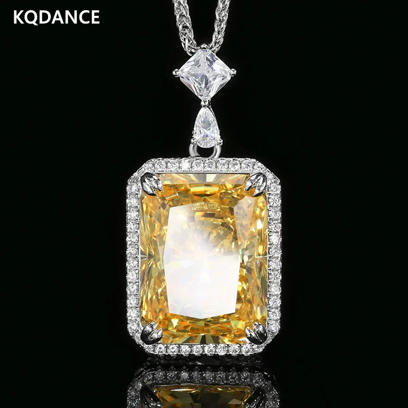 KQDANCE Big Rectangle Radiant Cut 15*20mm Sythetic Citrine Yellow Diamond Pendants Necklaces or Rings or Jewelry Sets For Women
KQDANCE Big Rectangle Radiant Cut 15*20mm Sythetic Citrine Yellow Diamond Pendants Necklaces or Rings or Jewelry Sets For Women