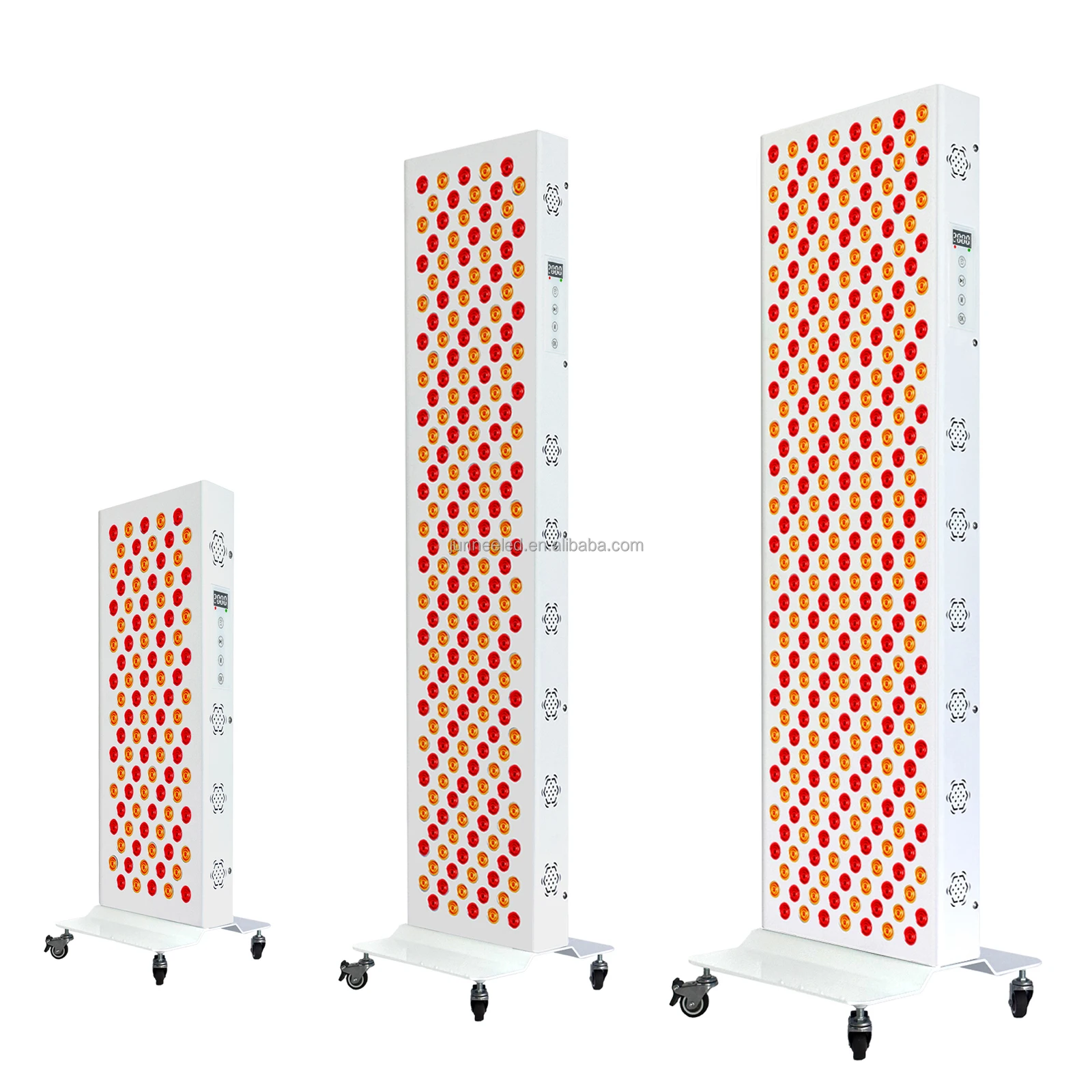 1500w with Wheels Base Stand Home Use Red Near Infrared Light with 630nm 660nm 810nm 850nm Dual-chip Led Red Light Therapy Panel
1500w with Wheels Base Stand Home Use Red Near Infrared Light with 630nm 660nm 810nm 850nm Dual-chip Led Red Light Therapy Panel